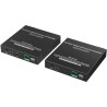 XtendLan HDMI transmission via fiber, single fiber, up to 40km, SC connector, 4k, with IR control transmission, pair