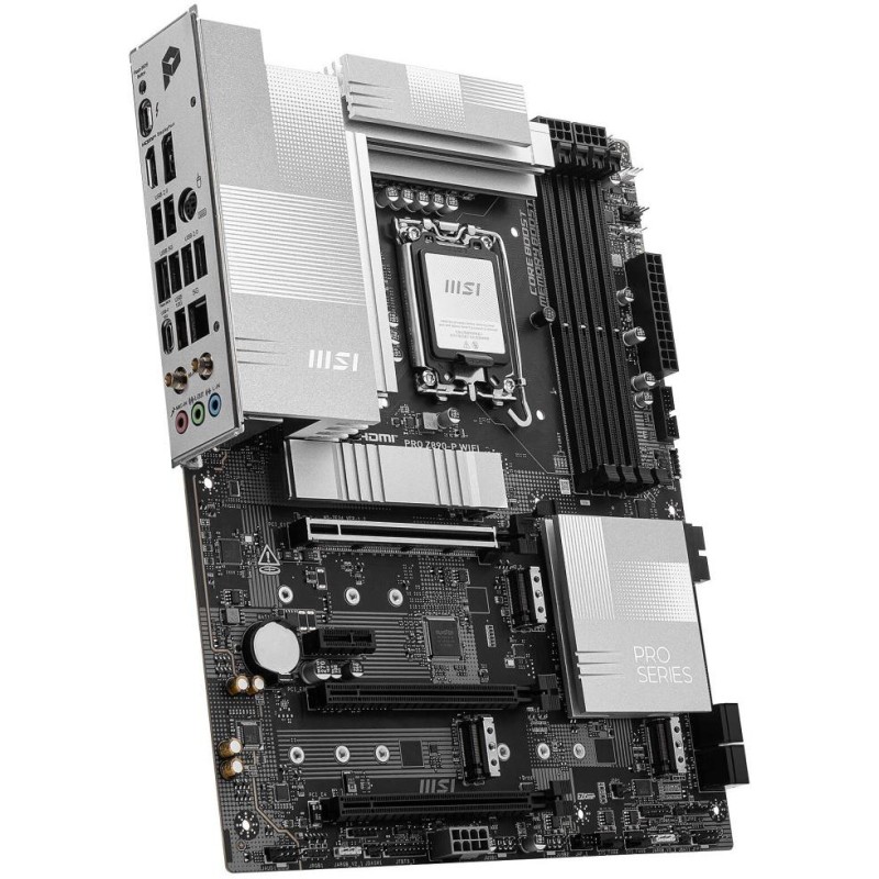 MSI PRO Z890-P WIFI / Intel Z890 / LGA1851 / 4x DDR5 / 4x M.2 / USB-C / HDMI / DP /  WiFi / ATX