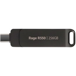 PATRIOT RAGE R550 256GB / USB Typ-A + USB Typ-C / USB 3.2 Gen 1 / šedá