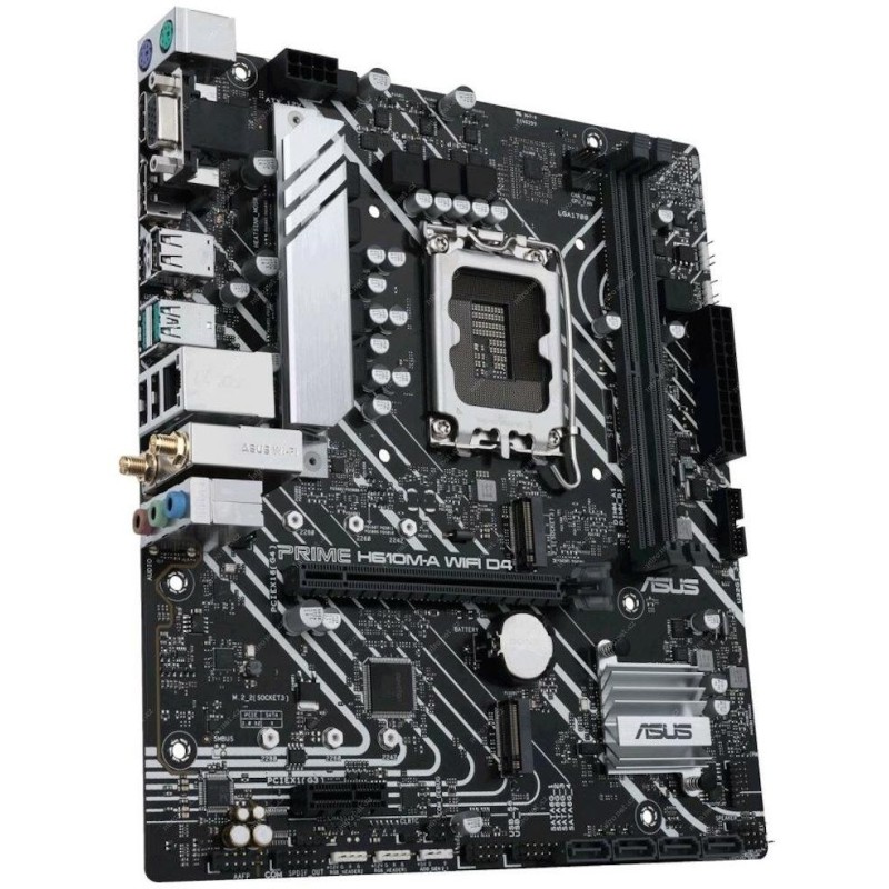 ASUS PRIME H610M-A WIFI D4 / H610 / LGA1700 / 2x DDR4 / 2x M.2 / HDMI / DP / VGA / WiFi / mATX