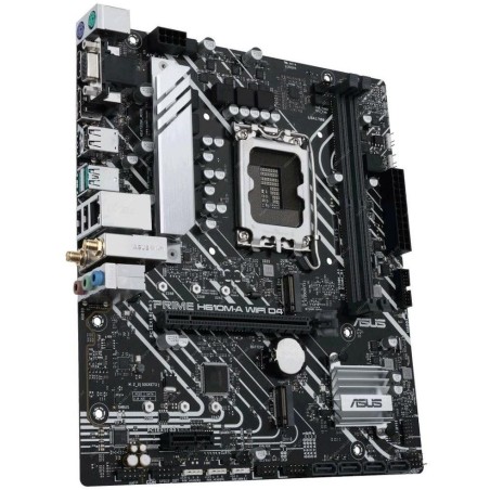 ASUS PRIME H610M-A WIFI D4 / H610 / LGA1700 / 2x DDR4 / 2x M.2 / HDMI / DP / VGA / WiFi / mATX