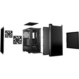 Be quiet! skříň PURE BASE 501 / ATX / 2x140mm fan / USB-C / černá