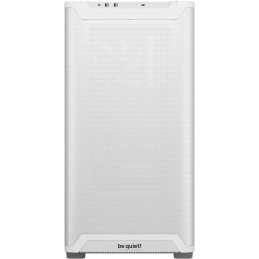 Be quiet! skříň PURE BASE 501 Airflow Window ATX / 2x140mm fan / USB-C / perforovaný přední panel / tvrzené sklo bílá