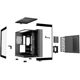 Be quiet! skříň LIGHT BASE 600DX / ATX / ARGB pásek / až 10 fan / 2xUSB / USB-C / panoramatická / černá