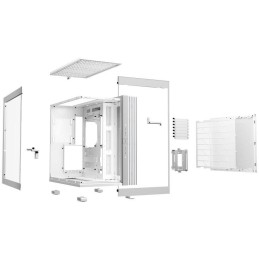 Be quiet! skříň LIGHT BASE 600DX / ATX / ARGB pásek / až 10 fan / 2xUSB / USB-C / panoramatická / bílá