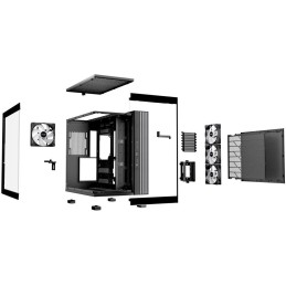Be quiet! skříň LIGHT BASE 600LX / ATX / 4x 120mm ARGB fan / 2xUSB 3.0 / USB-C / panoramatická / černá