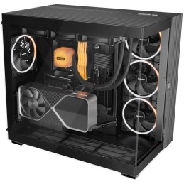 Be quiet! skříň LIGHT BASE 900FX / ATX / ARGB pásek / 4x140mm ARGB fan / 2xUSB 3.0 / USB-C / panoramatická / černá
