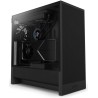 Obudowa NZXT H5 Flow edition / wentylator 2x120 mm / USB 3.0 / USB-C 3.1 / przezroczysty panel boczny / panel z siatki / czarny