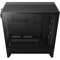 NZXT skříň H5 Flow RGB edition / 1x360 mm RGB core fan / 1x120mm / USB 3.0 / USB-C 3.1 / průhledná bočnice / mesh /černá