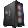 Obudowa DEEPCOOL CC560 MESH V2 / ATX / 4x120 mm wentylator ARGB / USB 3.0 / USB 2.0 / panel siatkowy / czarny