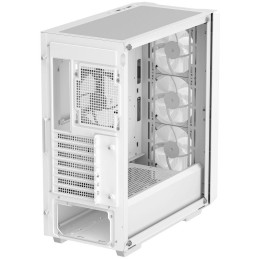 DEEPCOOL skříň CC560 MESH V2 / ATX / 4x120 mm fan ARGB / USB 3.0 / USB 2.0 / mesh panel / bílá
