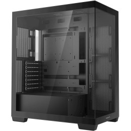 DEEPCOOL skříň CG580 / ATX / 2xUSB 3.0 / panoramatická / tvrzené sklo / černá
