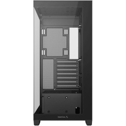DEEPCOOL skříň CG580 / ATX / 2xUSB 3.0 / panoramatická / tvrzené sklo / černá