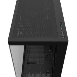 DEEPCOOL skříň CG580 / ATX / 2xUSB 3.0 / panoramatická / tvrzené sklo / černá