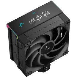 DEEPCOOL chladič AK400 Digital Pro / 120mm fan / 4x heatpipes / PWM / pro Intel i AMD / černý / dig.disp. více hodnot