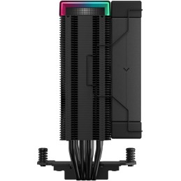 DEEPCOOL chladič AK400 Digital Pro / 120mm fan / 4x heatpipes / PWM / pro Intel i AMD / černý / dig.disp. více hodnot