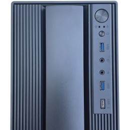 EUROCASE MicroT MC MF-300B / bez zdroje / 2x USB 3.0  / USB-C / černá