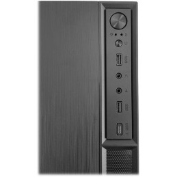 EUROCASE MicroT MC MF-320B / bez zdroje / 2x USB 3.0  / USB-C / černá