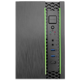 EUROCASE MidT ML N6-550B / bez zdroje / 2x USB 3.0  / USB-C / černá