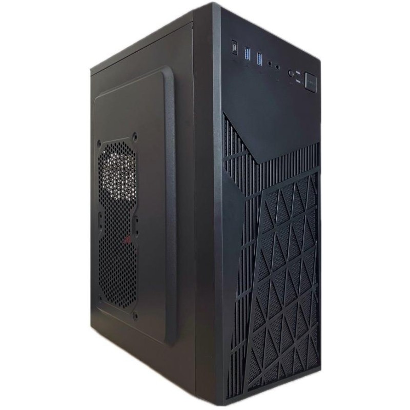 EUROCASE MidT ML N6-560B / bez zdroje / 2x USB 3.0 / USB-C / černá