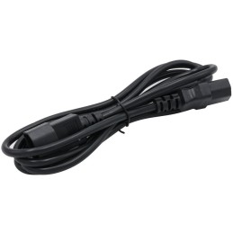 XtendLan Kabel síťový prodlužovací-redukce, IEC320 C14 - C13, 1,8m, černý
