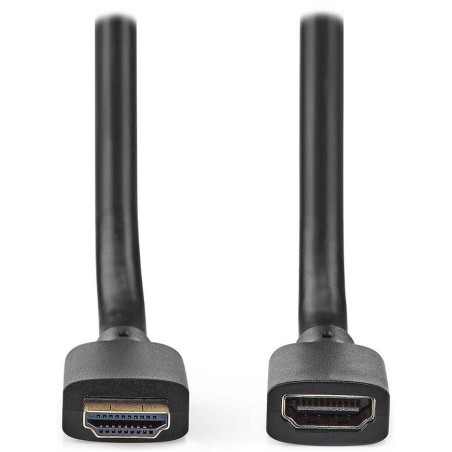 NEDIS prodlužovací Ultra High Speed HDMI 2.1 kabel s ethernetem/ 8K@60Hz/ zlacené konektory HDMI-HDMI/ černý/ BOX/ 1m