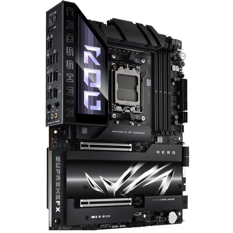 ASUS ROG CROSSHAIR X870E HERO / X870E / AM5 / 4x DDR5 / HDMI / USB4 /  M.2 / ATX