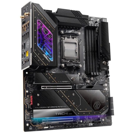 ASRock X870E Taichi / AMD X870E / AM5 / 4x DDR5 DIMM / 4x M.2 / HDMI / USB-C / WiFi / EATX