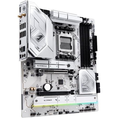 ASRock X870 Steel Legend WiFi / AMD X870 / AM5 / 4x DDR5 DIMM / 3x M.2 / HDMI / USB-C / WiFi / ATX