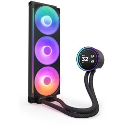 NZXT vodní chladič Kraken 360 ELITE RGB / 3x120mm RGB fan / 4-pin PWM / LCD disp. / 6 let