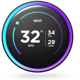 NZXT vodní chladič Kraken 360 ELITE RGB / 3x120mm RGB fan / 4-pin PWM / LCD disp. / 6 let