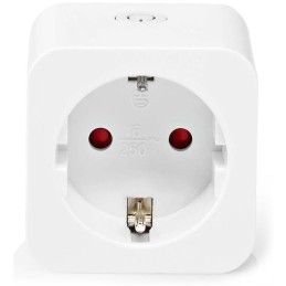 NEDIS Wi-Fi chytrá zásuvka/ měřič výkonu/ 16A/ typ F/ Android/ iOS/ Nedis® SmartLife/ sada 3 kusů/ bílá