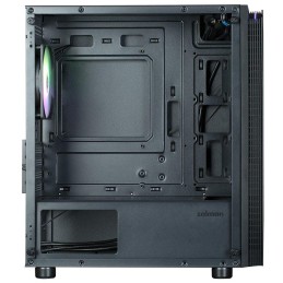 Zalman skříň T4 Plus / miniT / 1x120mm fan ARGB / USB 2.0 / USB 3.0 / tvrzené sklo / černá