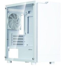 Zalman skříň T4 Plus / miniT / 1x120mm fan ARGB / USB 2.0 / USB 3.0 / tvrzené sklo / bílá