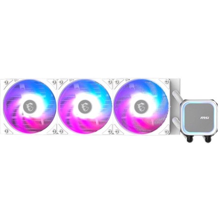 MSI vodní chladič CPU MAG CORELIQUID A13 360 WHITE/ 3x 120mm ARGB fan / bílý