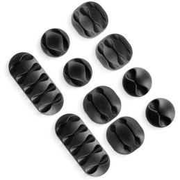 Swissten kabelový management - klipy na kabely 10ks