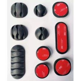 Swissten kabelový management - klipy na kabely 10ks