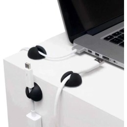 Swissten kabelový management - klipy na kabely 10ks