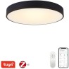 IMMAX NEO RONDATE SLIM Smart ceiling light 60 x 7cm 53W black Zigbee 3.0, TUYA