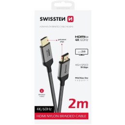 Swissten kabel hdmi na hdmi 4k 60hz 2,0 m