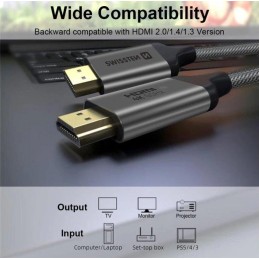 Swissten kabel hdmi na hdmi 4k 60hz 2,0 m