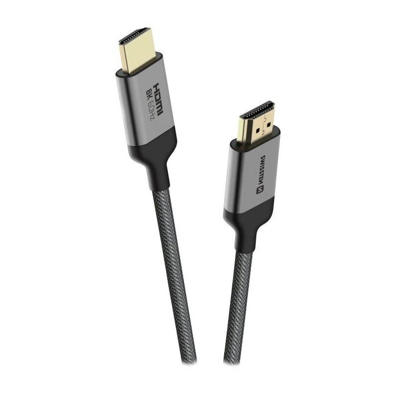 Swissten kabel hdmi na hdmi 8k 60hz 2,0 m