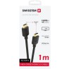 Kabel Swissten hdmi do hdmi 4k 60hz 1,0 m pvc