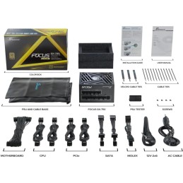 SEASONIC zdroj FOCUS GX-750 / SSR-750FX3 / ATX3.1 / akt. PFC / 135mm / modulární / 80+ Gold