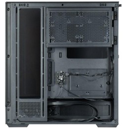 Zalman skříň P40 Prism / miniIT / 120mm ARGB fan / 2xUSB 3.0 / USB-C / panoramatická / černá