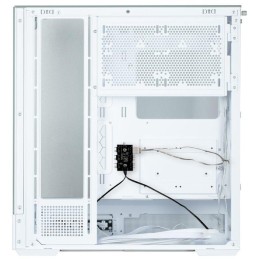 Zalman skříň P40 Prism / miniIT / 120mm ARGB fan / 2xUSB 3.0 / USB-C / panoramatická / bílá