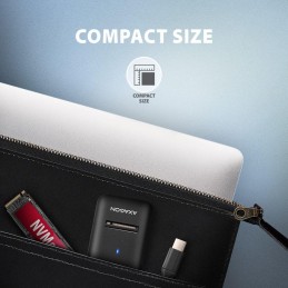 AXAGON USB-C adaptér pro připojení M.2 NVMe SSD / ADM2-CM / USB-C / USB 3.2 Gen2 / USB-C kabel 10cm