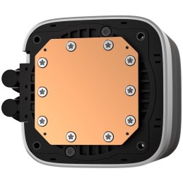 DEEPCOOL vodní chladič LP360 ARGB / 3x120mm ARGB fan / digitální display / černý