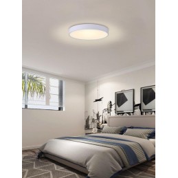 IMMAX NEO RONDATE SLIM Smart stropní svítidlo 60 x 7cm 53W 3710lm bílé Zigbee 3.0, TUYA