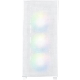 POŠKOZENÝ OBAL - BitFenix skříň Flow FRGB/ ATX / 4x120mm FRGB fan / 2xUSB 3.0  / tvrzené sklo / bílá